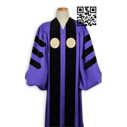 SKDA010 度身訂造畢業袍 網上下單學士服 大學校長袍 來樣訂造博士服 畢業袍製造商 畢業袍價格 紫色畢業袍 各式大學校長袍